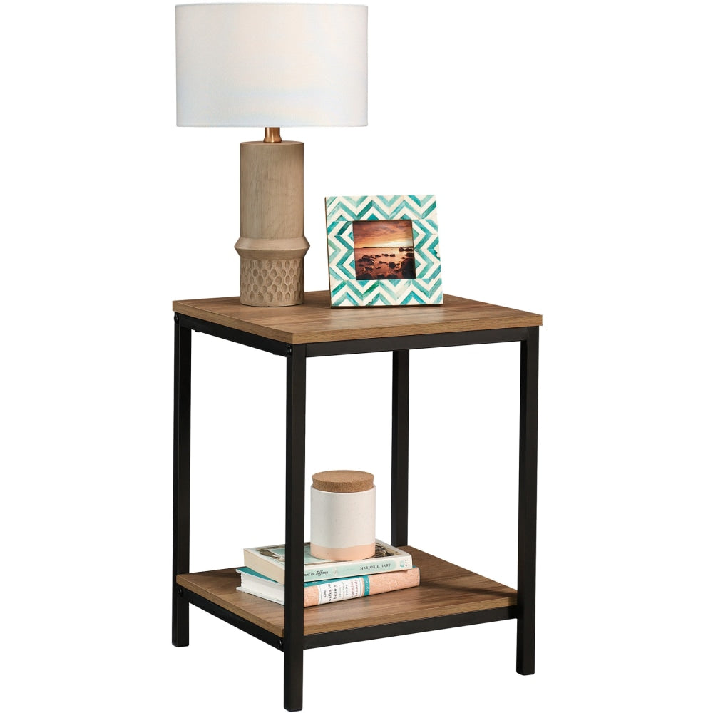 Sauder North Avenue Side Table, 20inH x 15-9/16inW x 15-9/16inD, Sindoori Mango