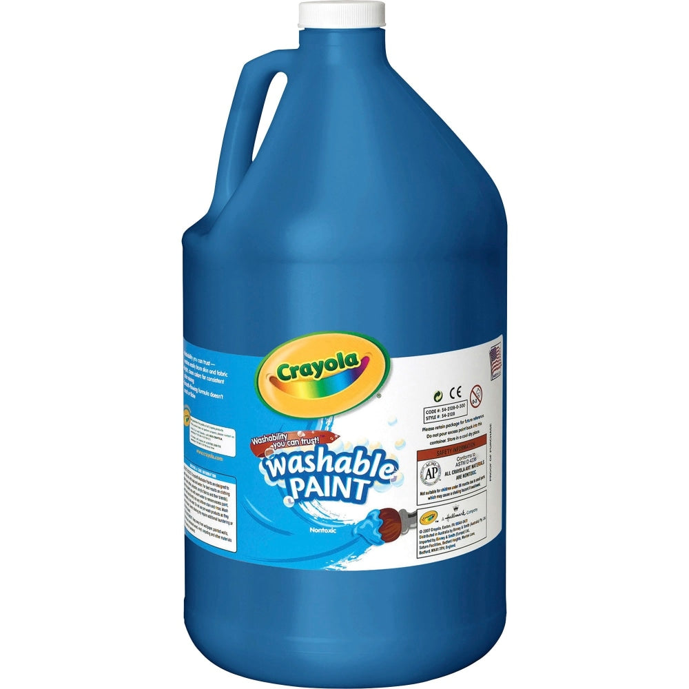 Crayola Washable Paint, Blue, Gallon