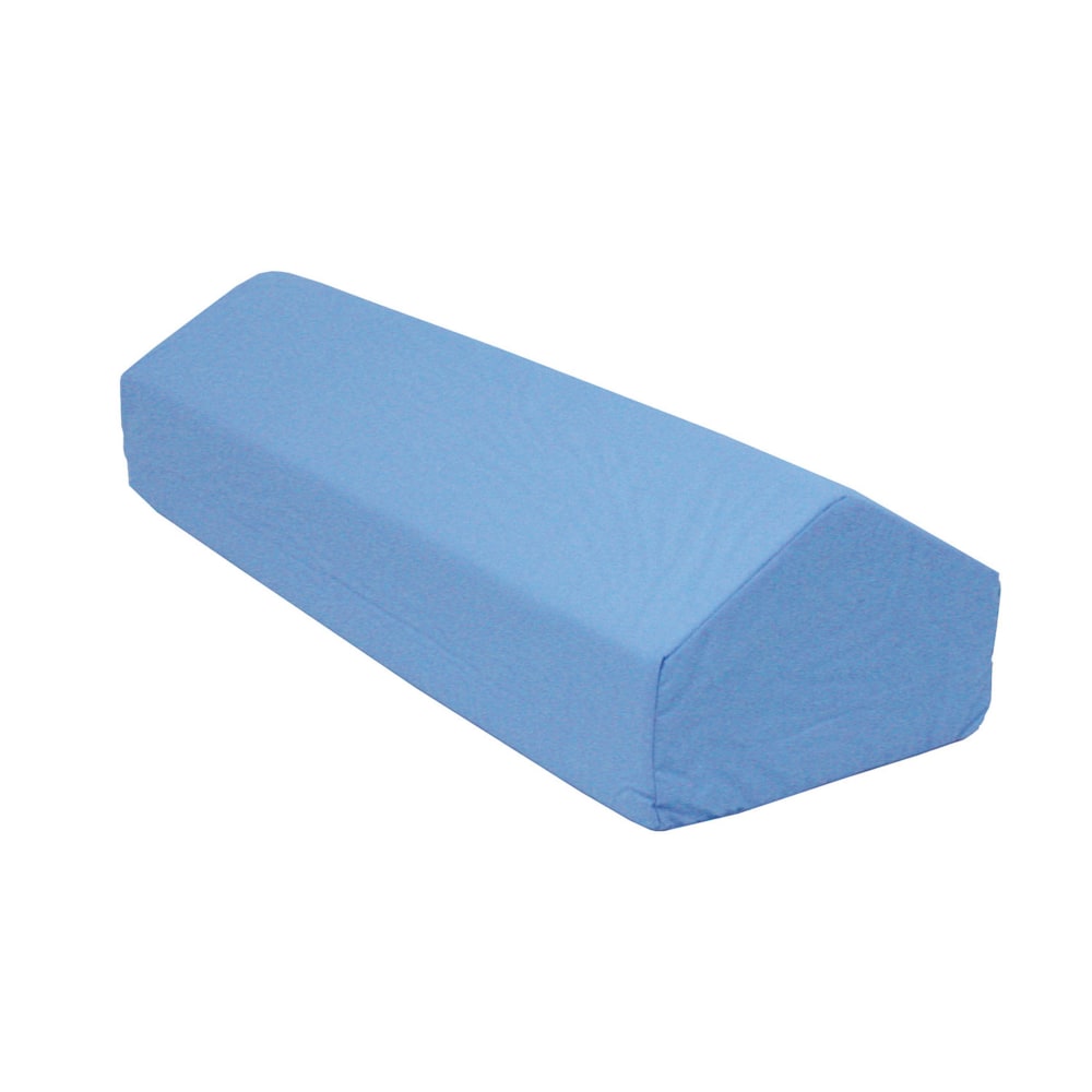 DMI Elevating Leg Rest Cushion, 17inH x 10inW x 7inD, Blue