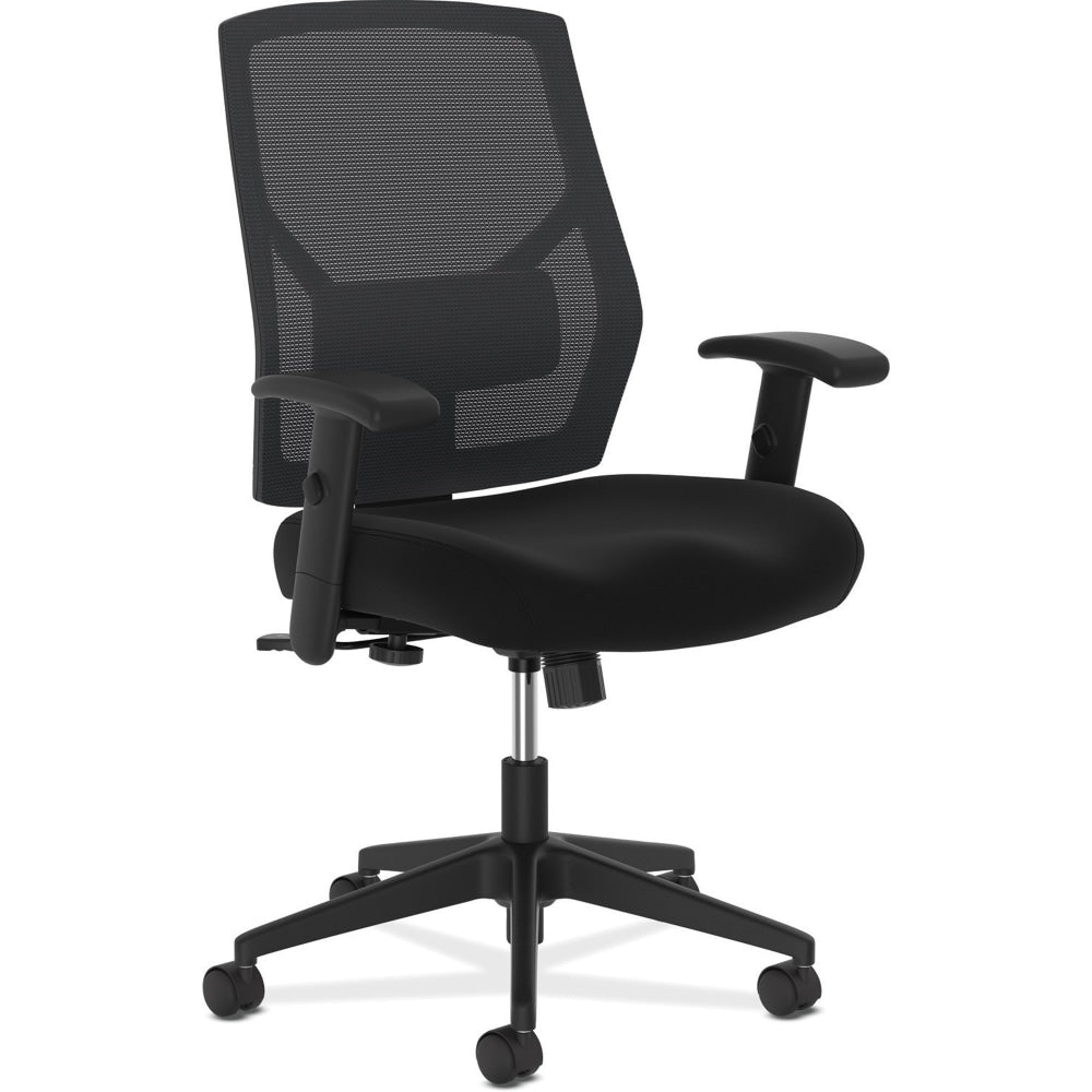 HON Crio Fabric Mid-Back Task Chair, Black