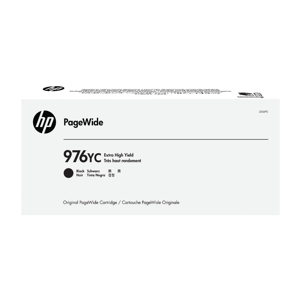 HP 976YC PageWide Contract Black Extra-High-Yield Ink Cartridge, L0S20YC