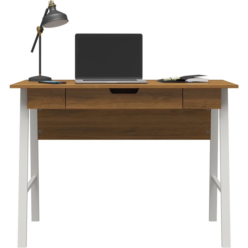 Ameriwood Home Oxford 46inW Computer Desk, Walnut