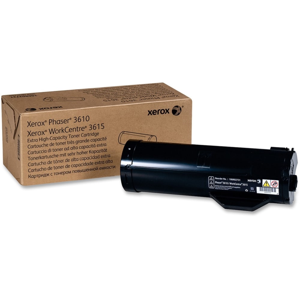 Xerox 3610/3615 Black Extra-High Yield Toner Cartridge, 106R02720