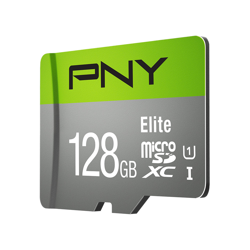 PNY 128GB Elite Class 10 U1 microSDHC Flash Memory Card - Class 10, U1, UHS-I