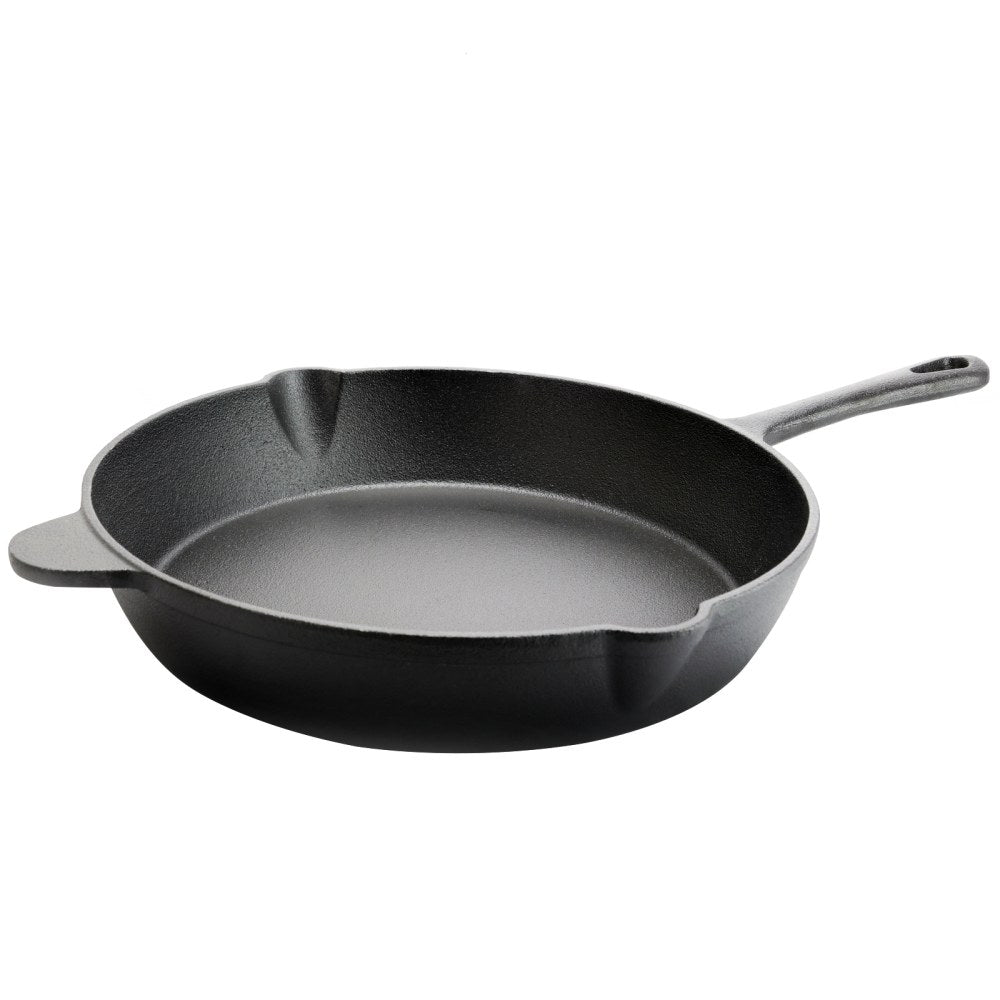 Gibson General Store Addlestone Cast Iron Frying Pan, 12in, Black