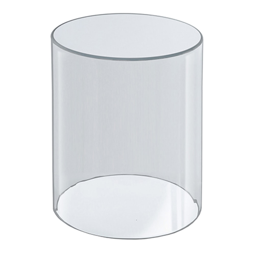 Azar Displays Acrylic Cylinder, Medium Size, 8in x 4in, Clear