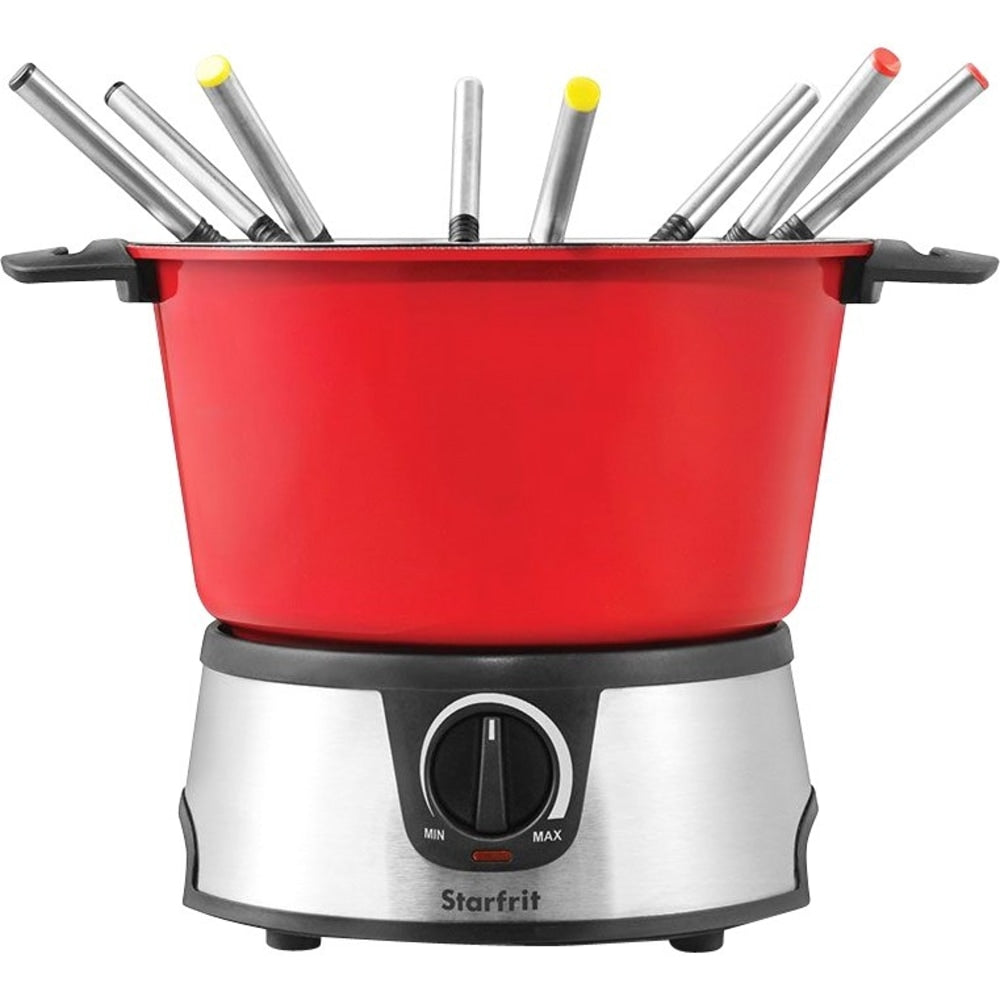 Starfrit The Rock Electric Fondue Set - 3.20 quart - 8 Forks