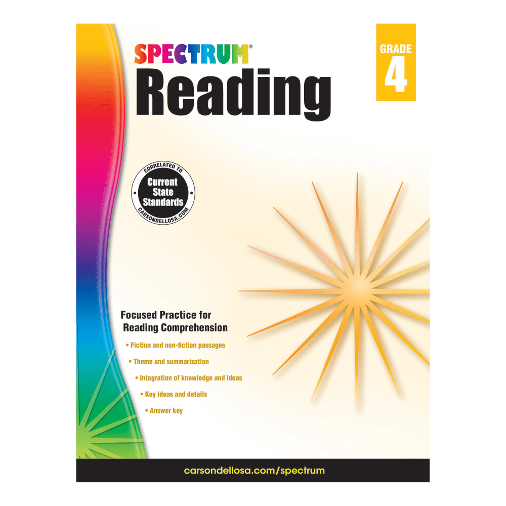 Carson-Dellosa Spectrum Reading, Grade 4