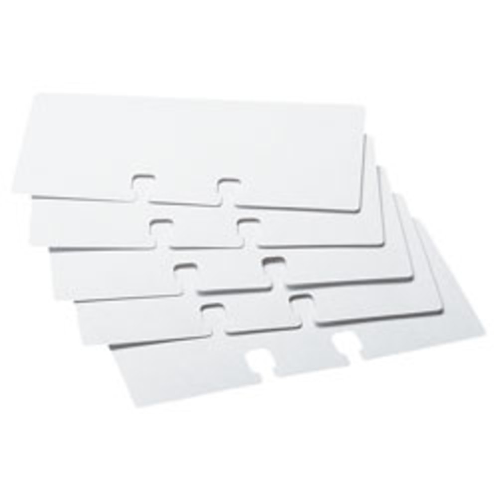 Rolodex Card File Refills, Unruled, 2 1/4in x 4in, White, Pack Of 100