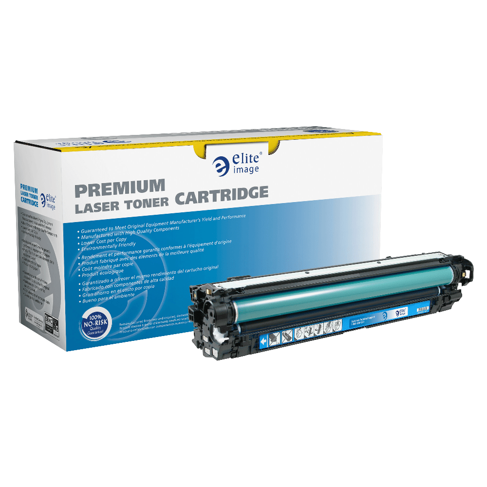 Elite Image Remanufactured Cyan Toner Cartridge Replacement For HP 651A, CE311A, ELI76169