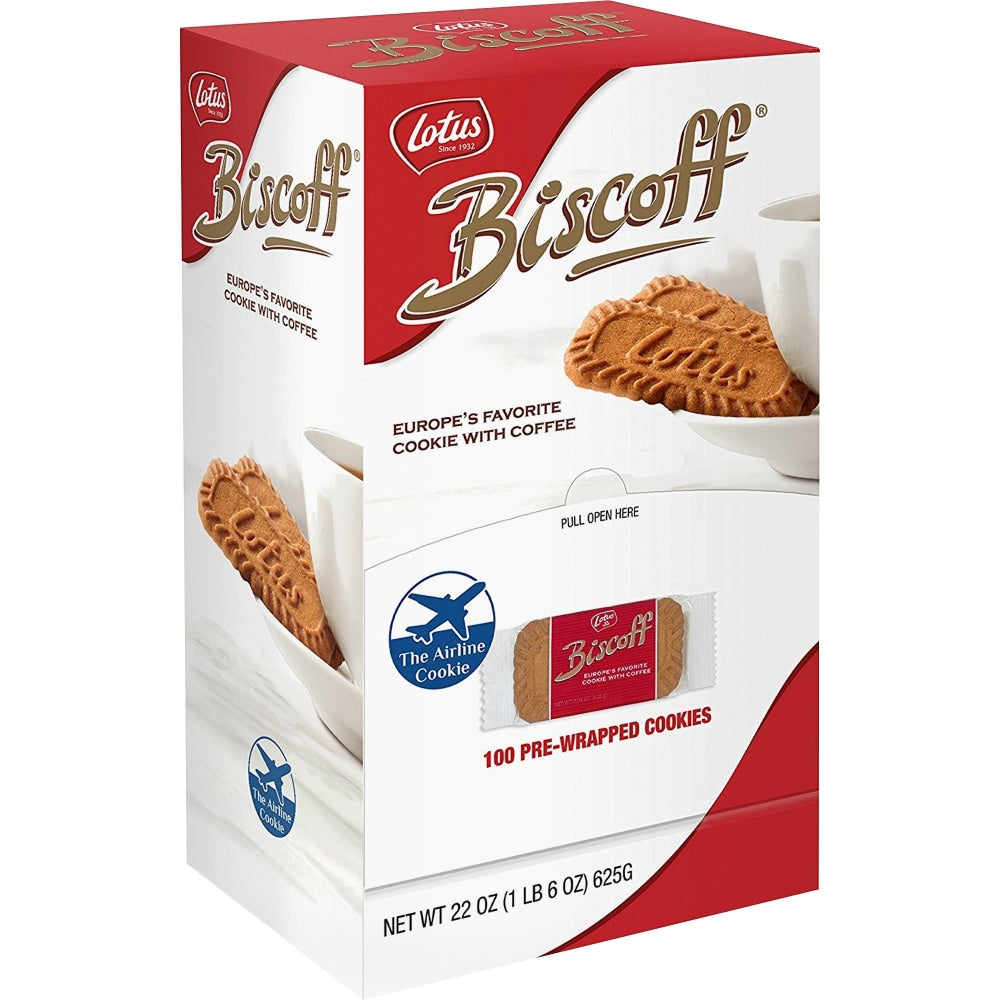 Biscoff Gourmet Cookies, 31.2 Oz, Case Of 100 Bags