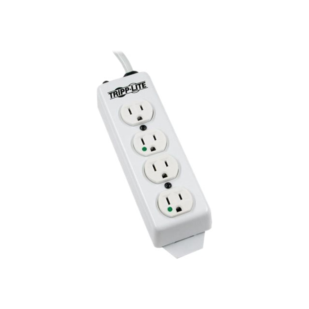 Tripp Lite 4-Outlet Power Strip with Hospital-Grade Plug & Receptacles