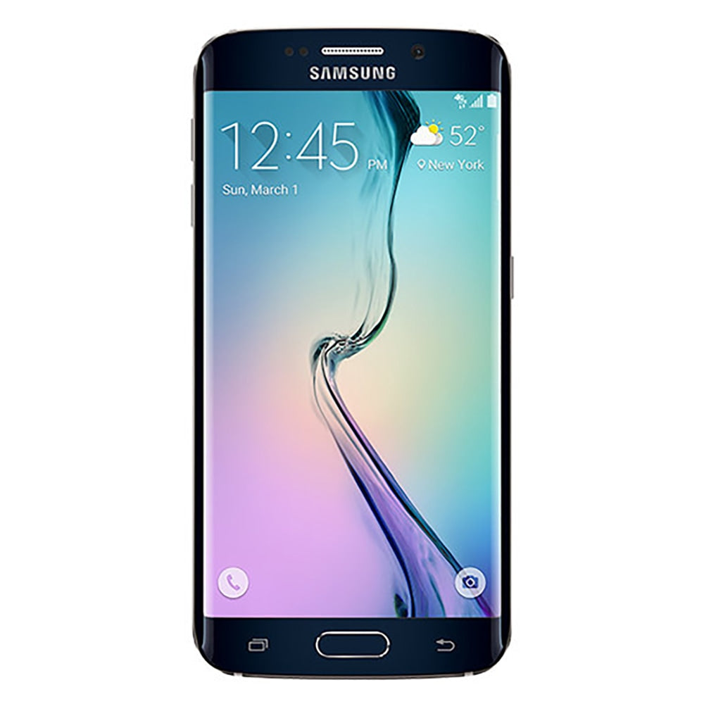 Samsung Galaxy S6 Edge G925T Cell Phone, Black Sapphire, PSN101056