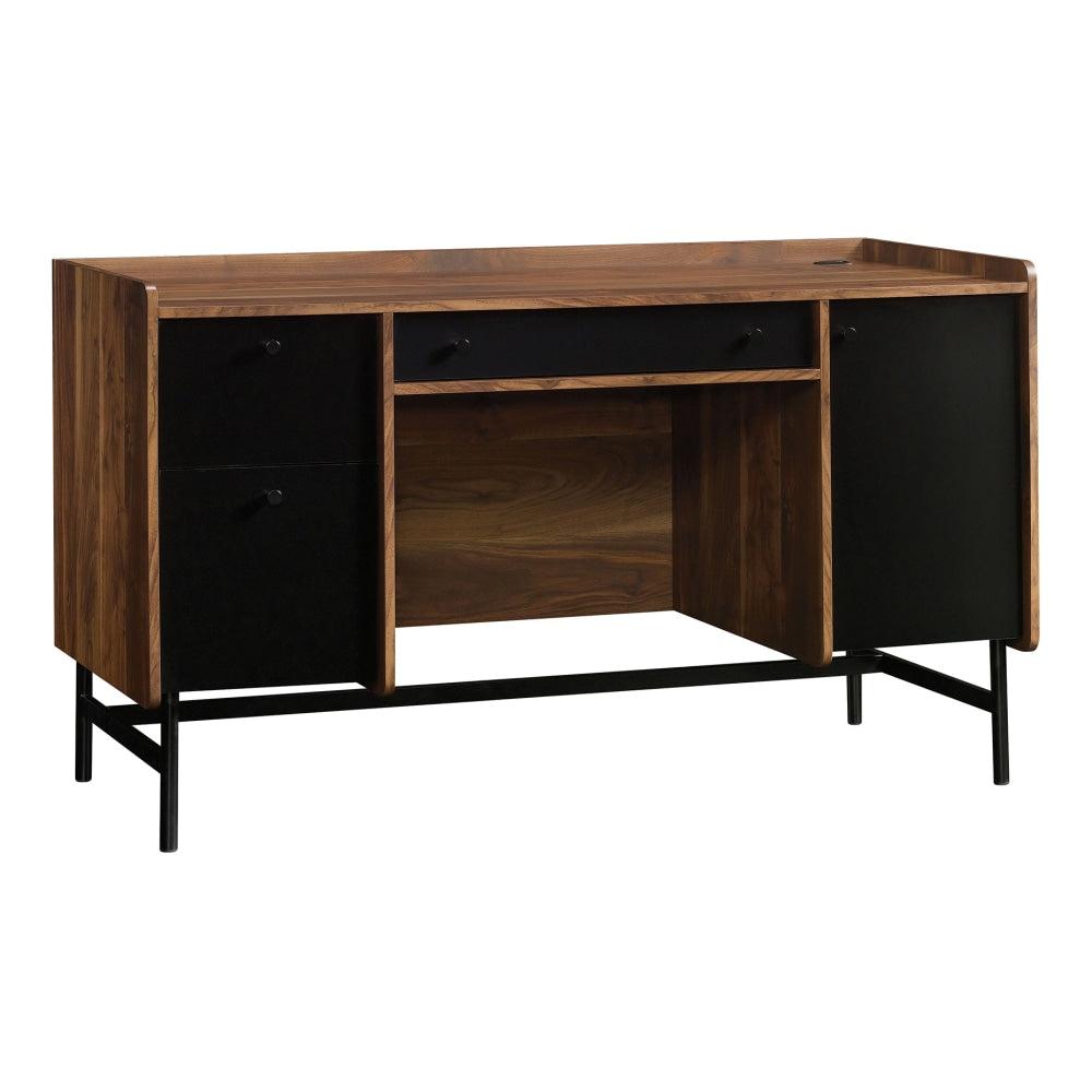 Sauder Harvey Park 55inW Computer Desk, Grand Walnut