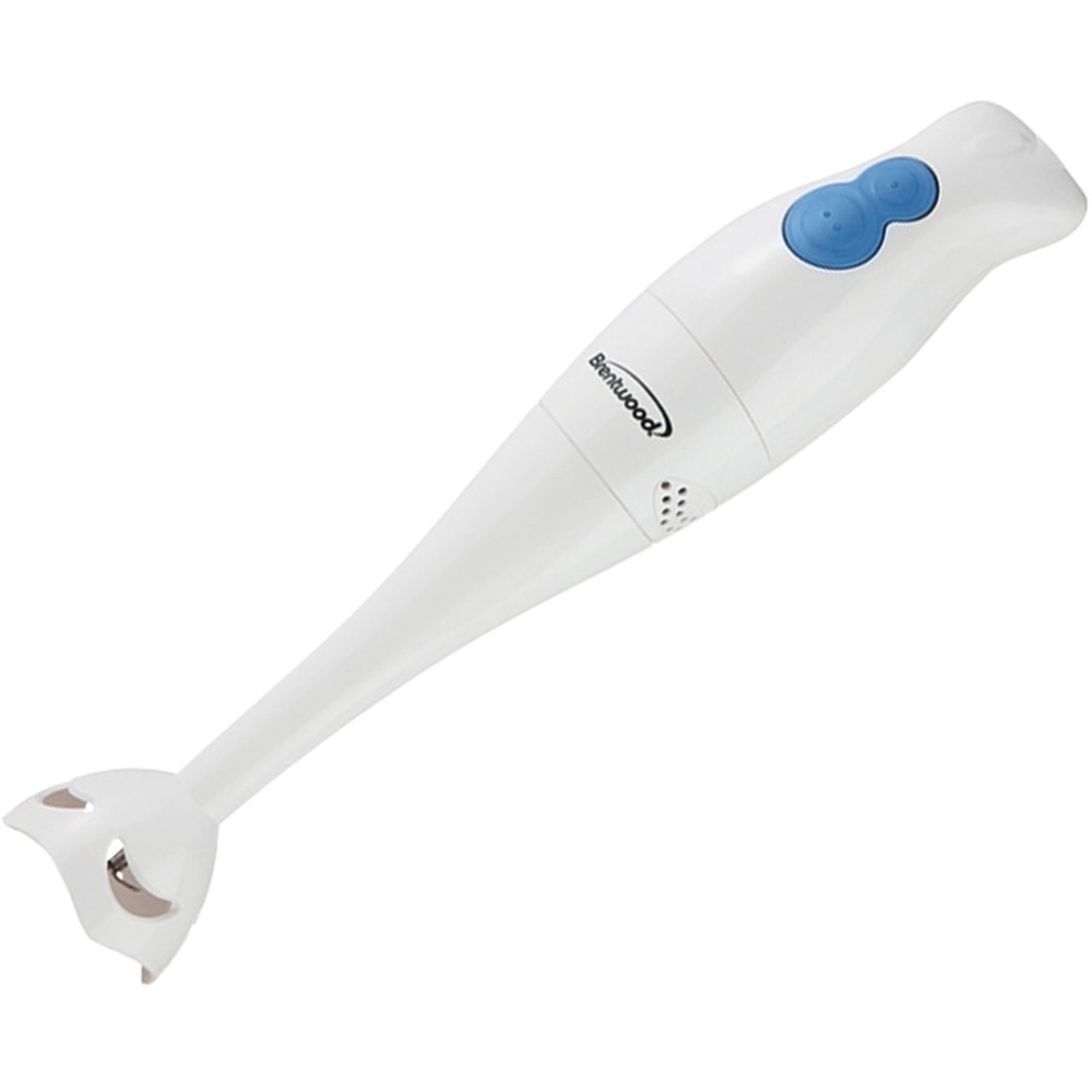 Brentwood 2-Speed Hand Blender, White, BTWHB31