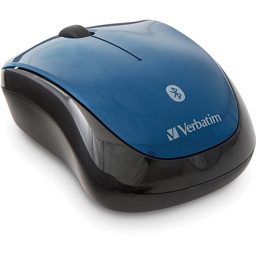 Verbatim Bluetooth Wireless Tablet Multi-Trac Blue LED Mouse - Dark Teal - Blue LED - Wireless - Bluetooth - Dark Teal - 1 Pack - 1600 dpi - Symmetrical