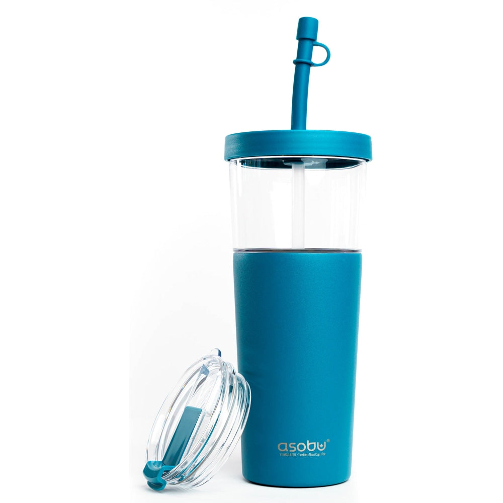 Asobu Marina 2-in-1 Tumbler, 28 Oz, Blue