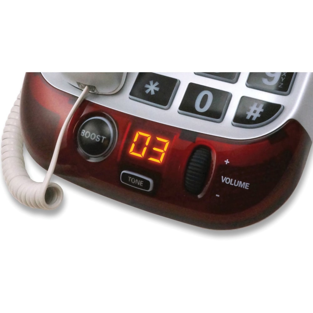 Clarity Alto Standard Phone - 1 x Phone Line - Speakerphone - Hearing Aid Compatible