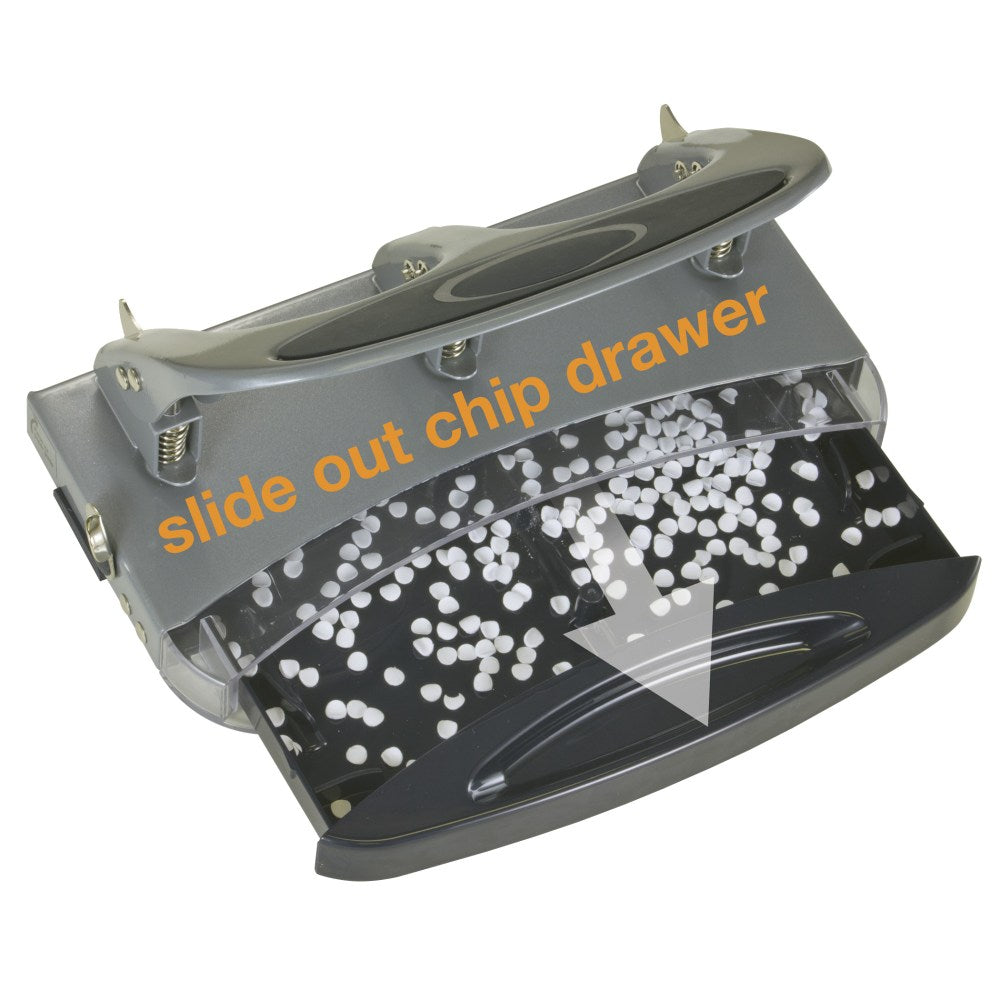 Office Depot Brand Deluxe 3-Hole Heavy-Duty Punch