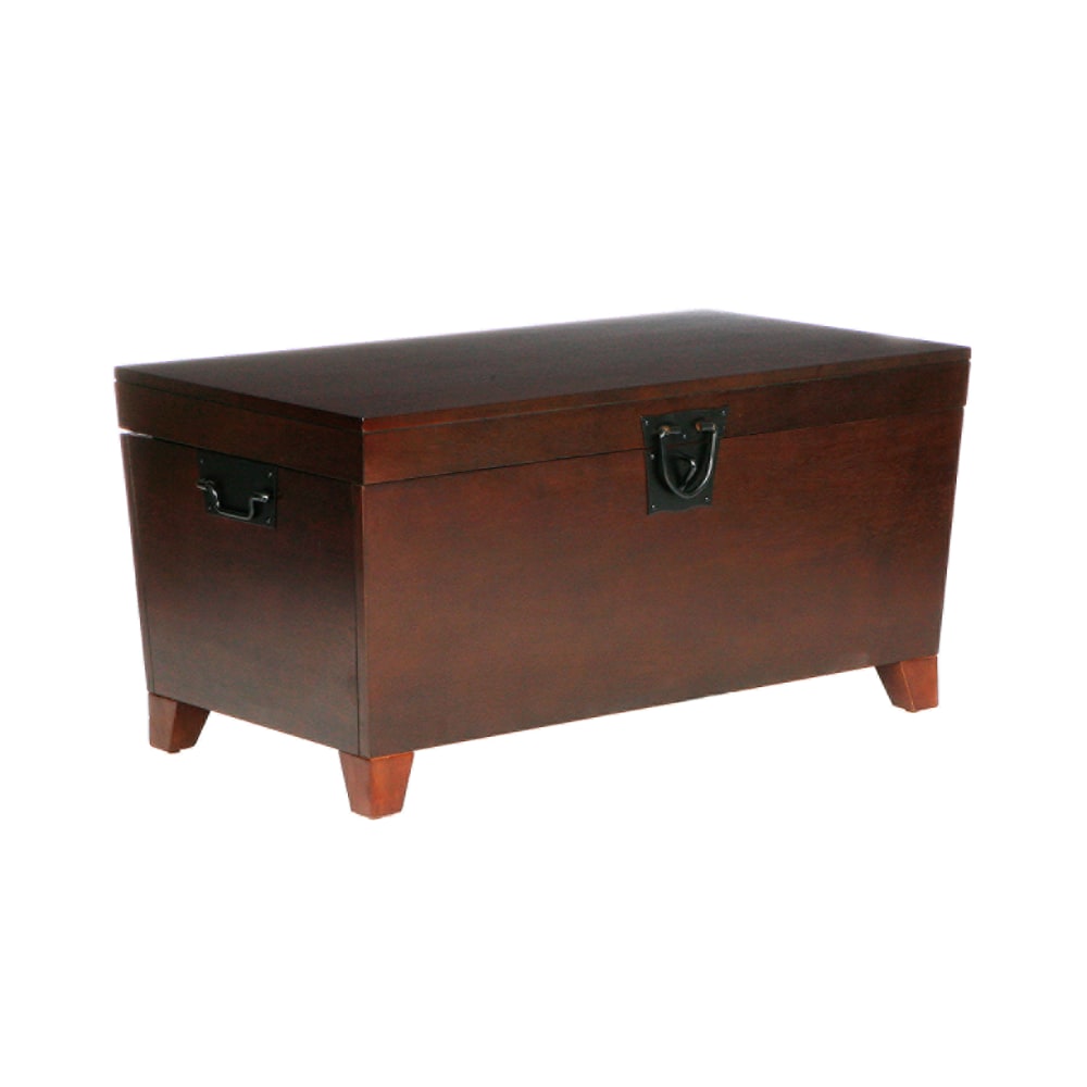 SEI Furniture Pyramid Trunk Cocktail Table, Espresso