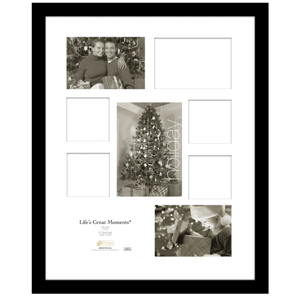 Timeless Frames Lifes Great Moments Frame, 16in x 20in, Black