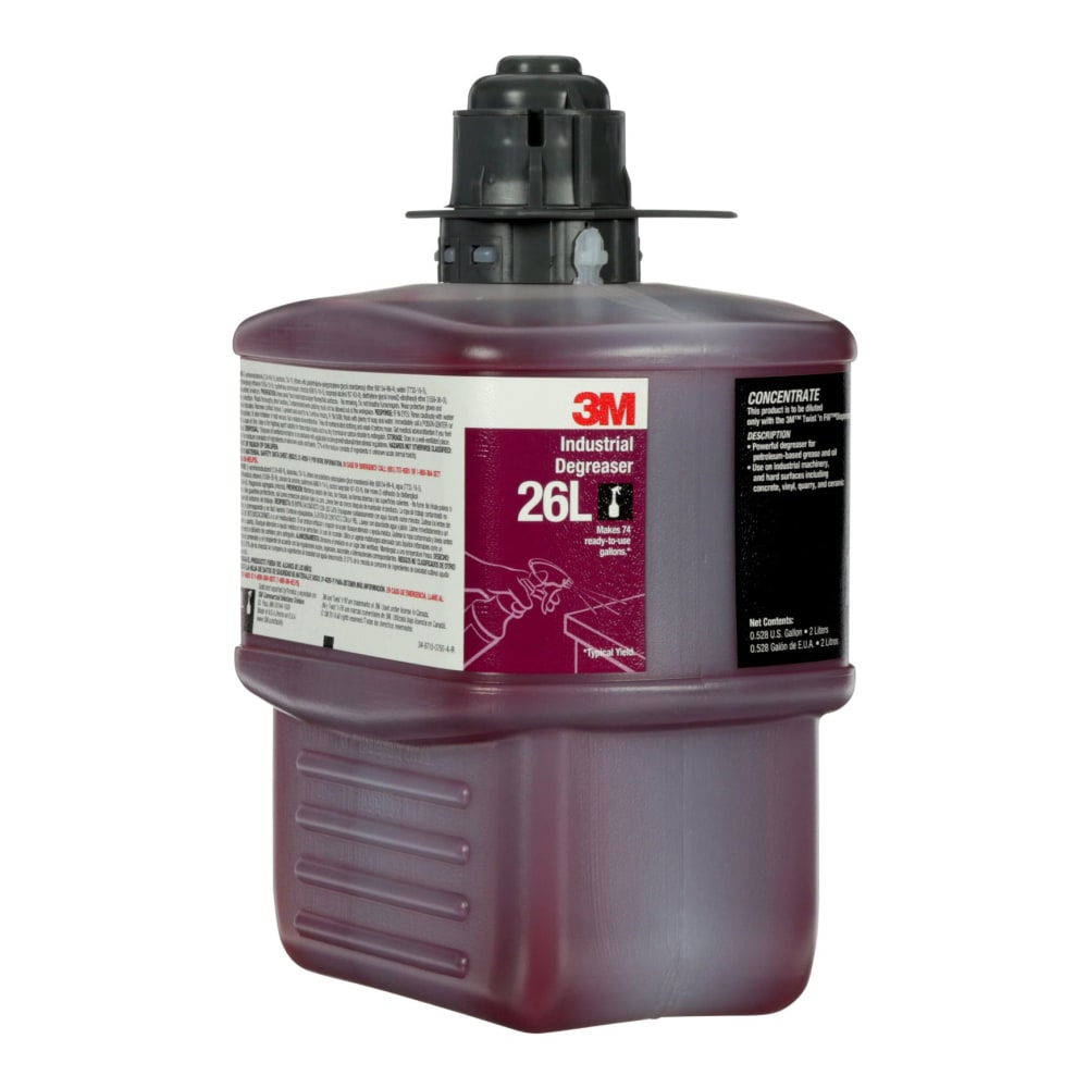 3M 26L Industrial Degreaser Concentrate, 67.6 Oz Bottle