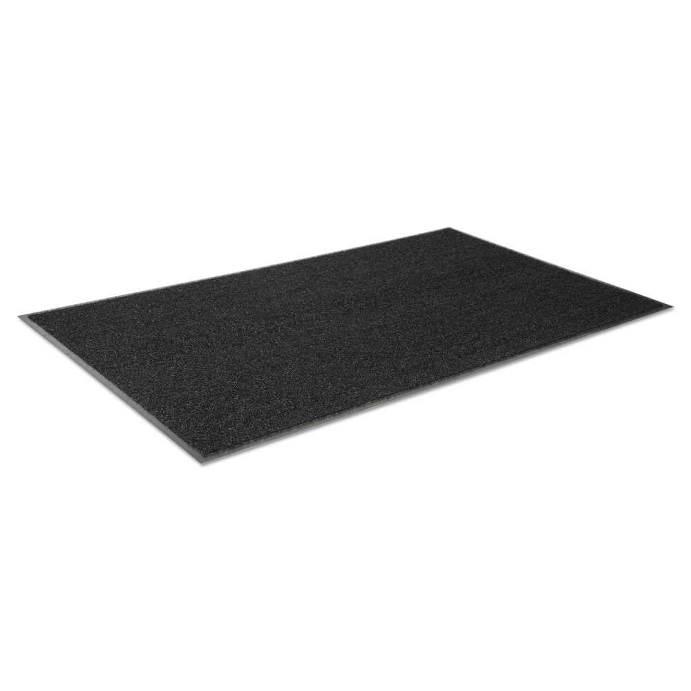 Crown Jasper Indoor/Outdoor Scraper Mat, 3ft x 5ft, Black