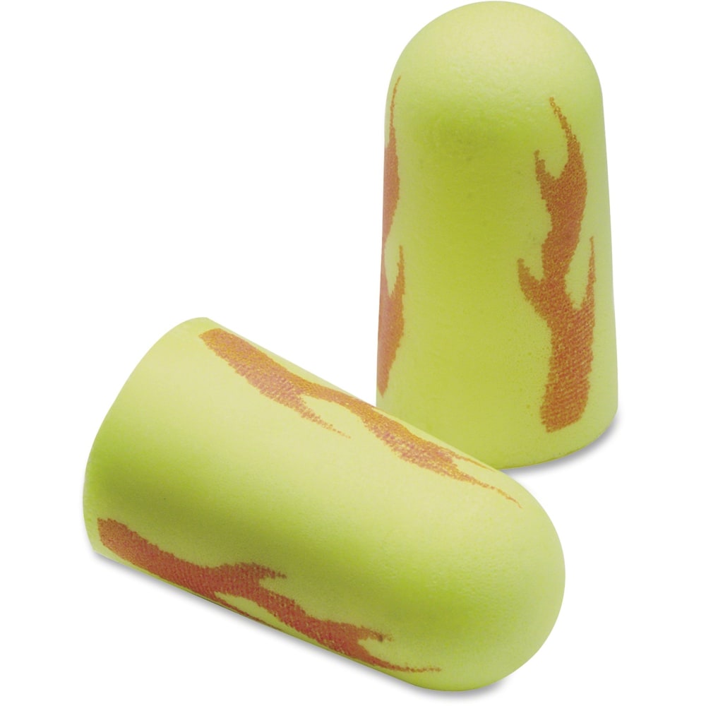 3M Blasts Noise Reduction Foam Earplugs, Yellow, Box Of 200