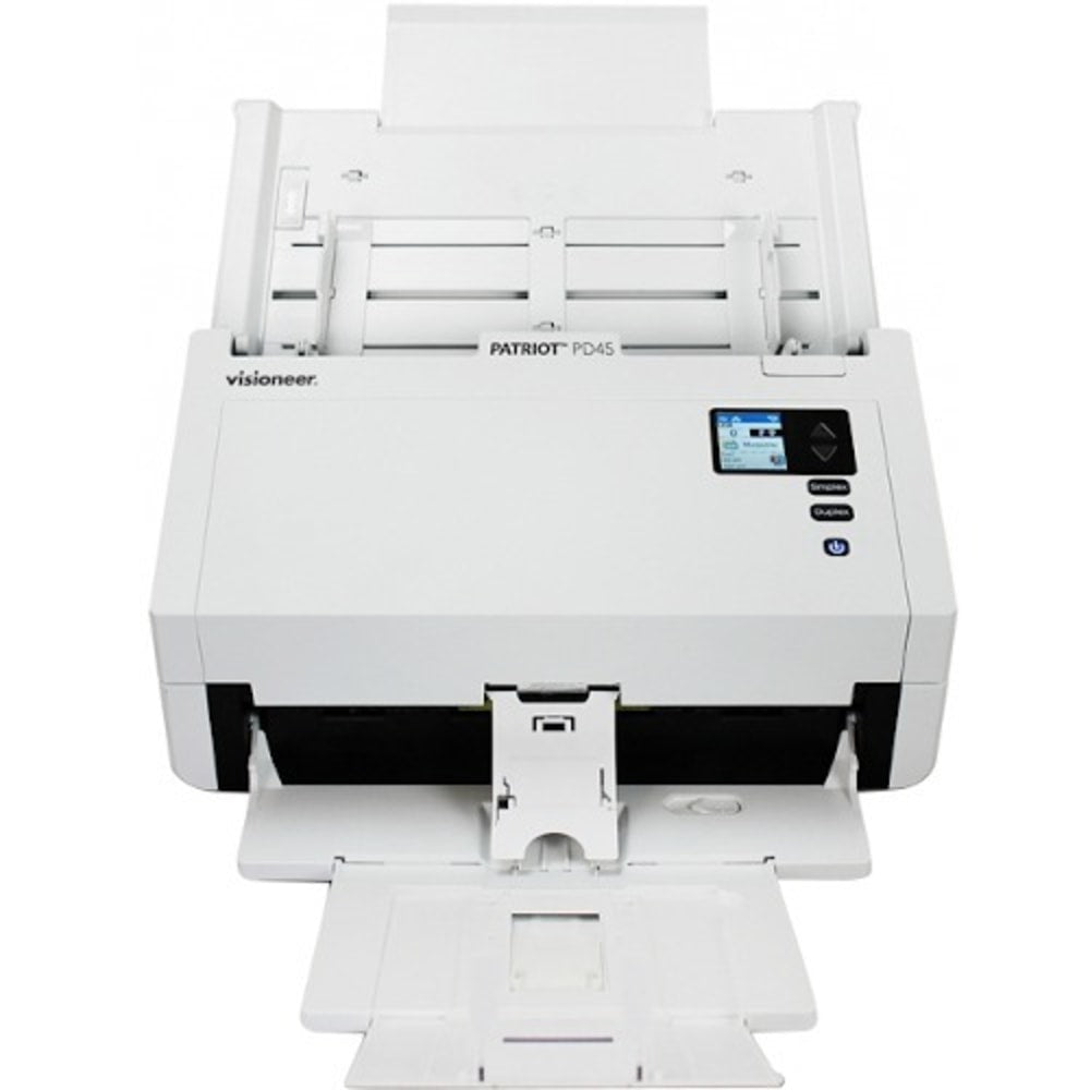 Visioneer Patriot PD45 Sheetfed Scanner - 600 dpi Optical - TAA Compliant - 24-bit Color - 8-bit Grayscale - 60 ppm (Mono) - 60 ppm (Color) - Duplex Scanning - USB