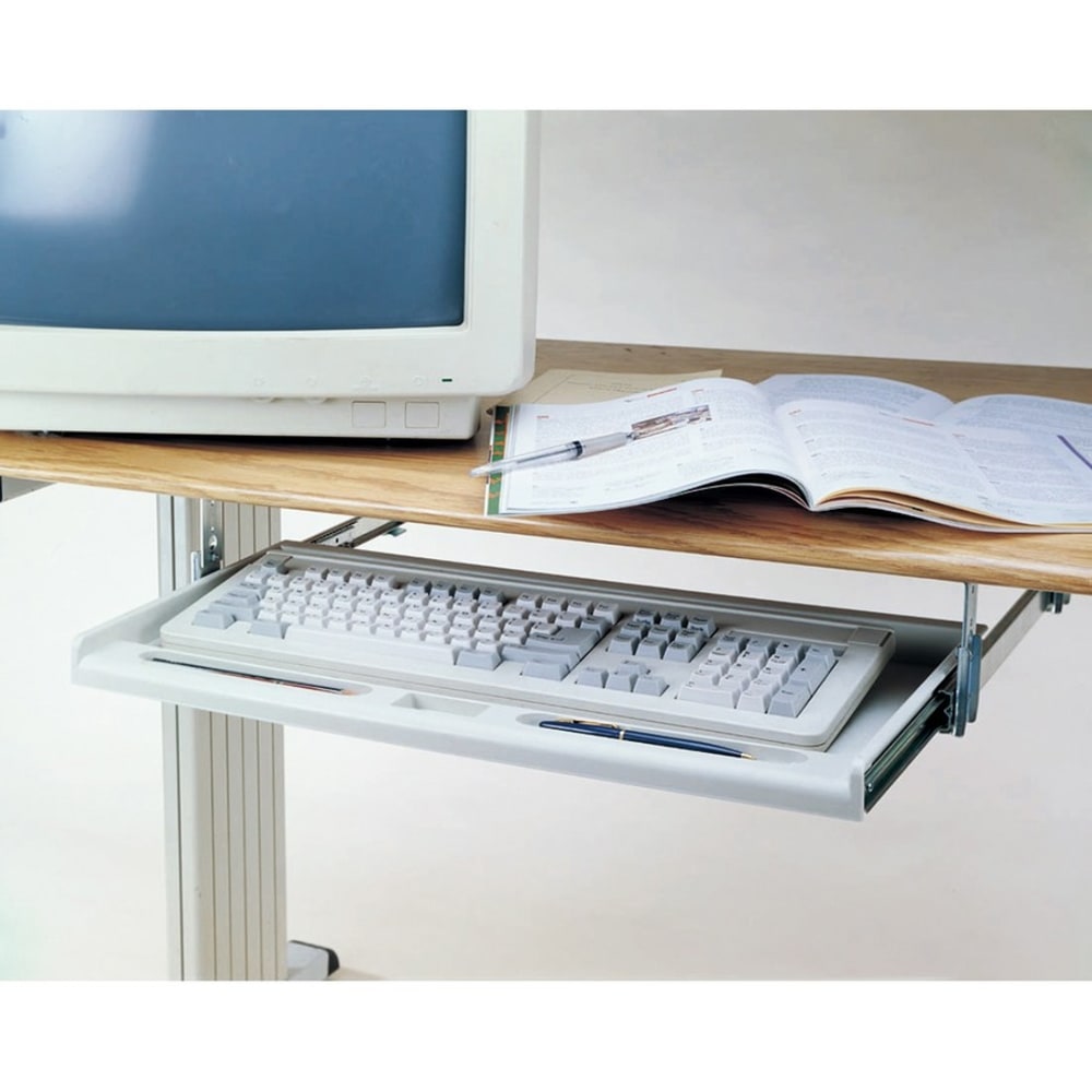 Ergoguys STANDARD UNDER DESK KEYBOARD TRAY OFF WHITE COLOR - 20.6in Width - White