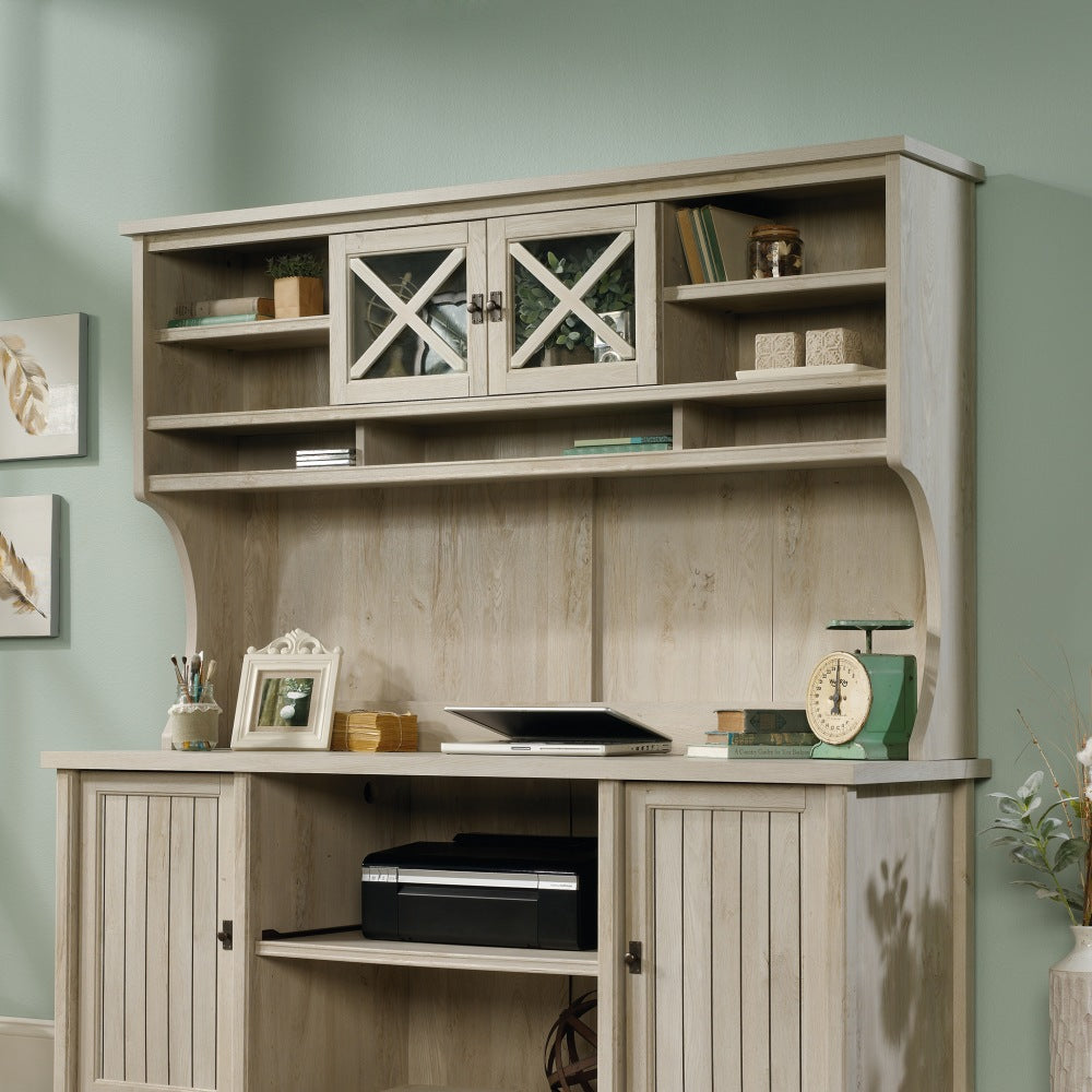 Sauder Costa Large Hutch, Chalked Chestnut