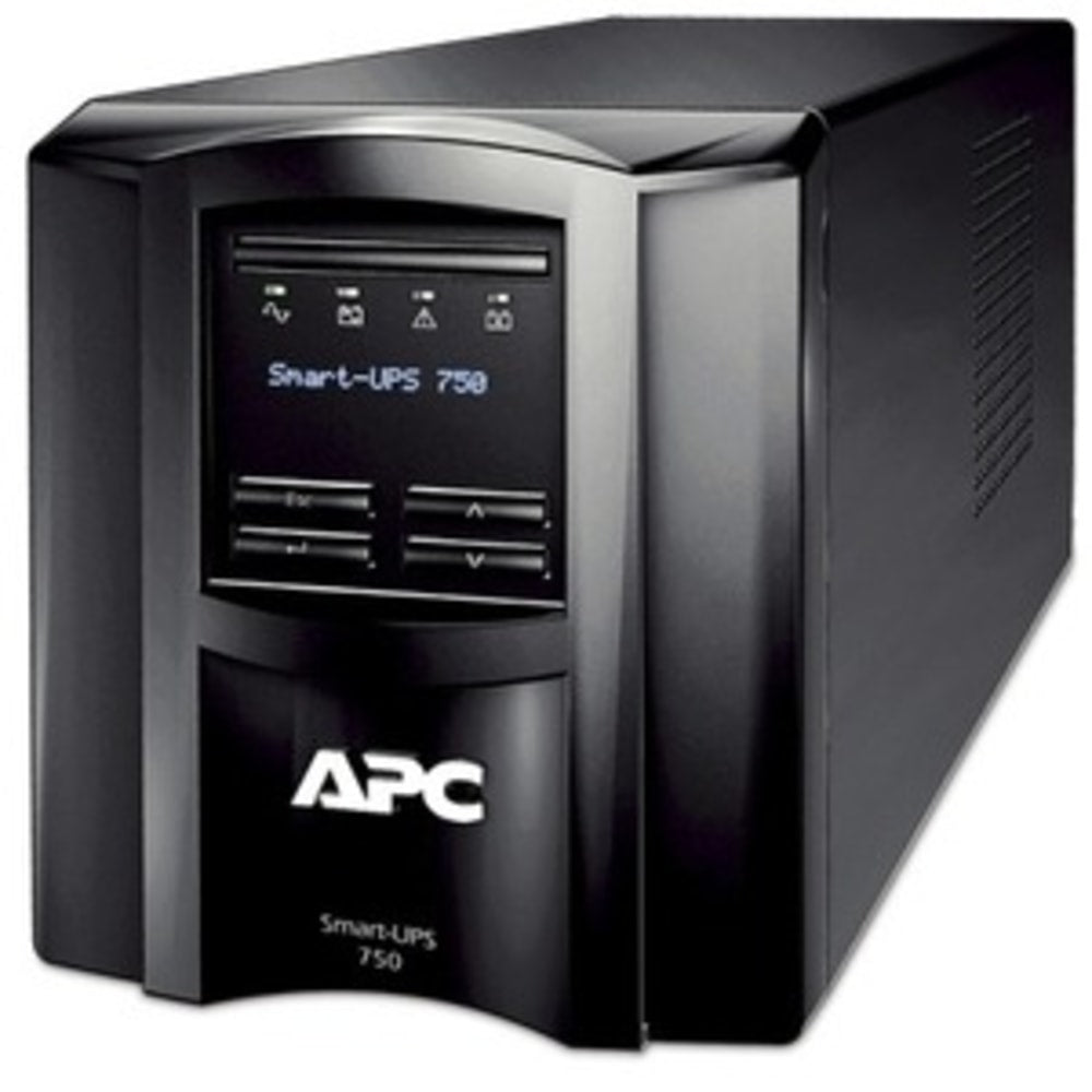 APC by Schneider Electric Smart-UPS 750 VA Tower UPS - Tower - 4 Hour Recharge - 100 V AC Input - 100 V AC Output - Sine Wave - Serial Port - 6 x NEMA 5-15R - 6 x Battery/Surge Outlet