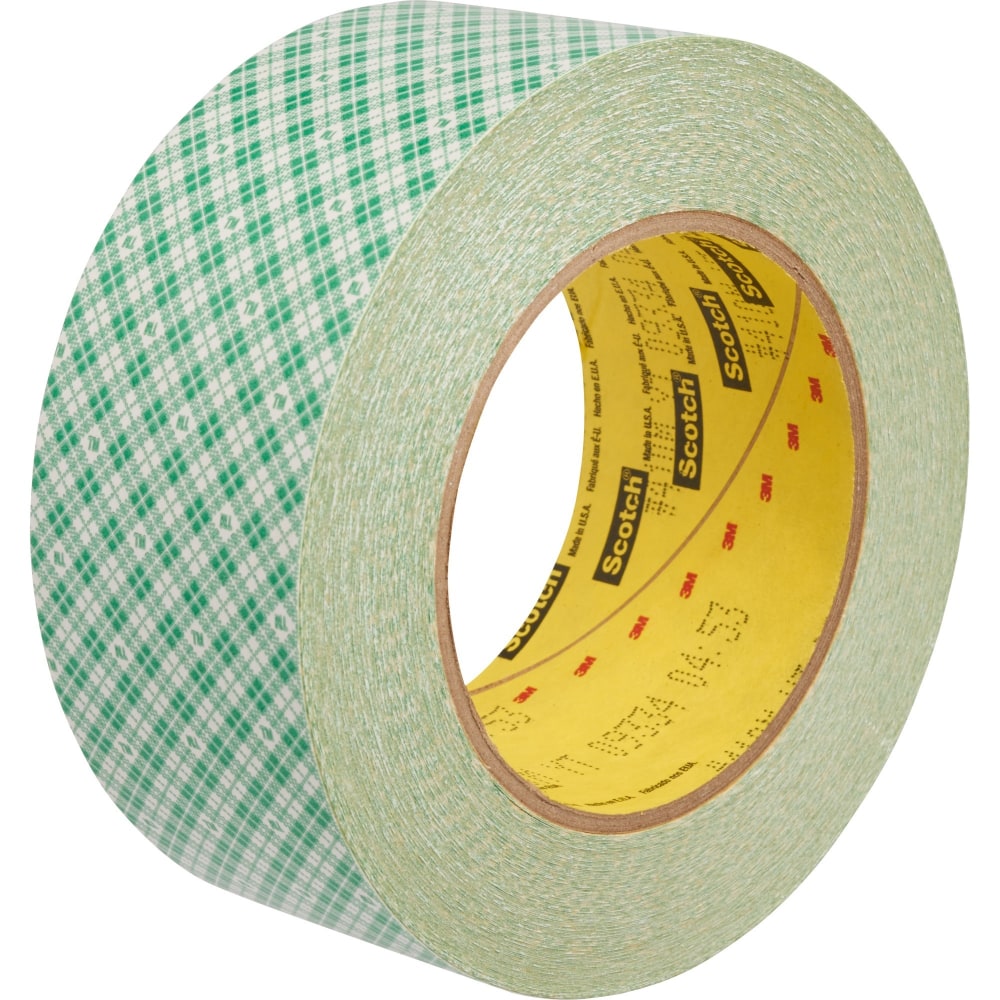 3M Double-Coated Paper Tape, 2in x 36 yd, Natural