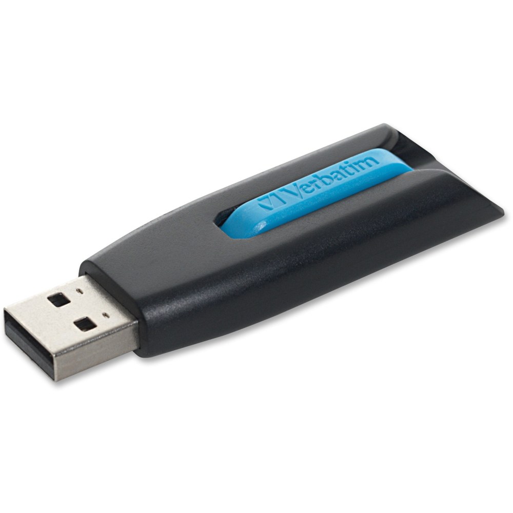 Verbatim 49176 Store "n Go V3 16GB USB 3.0 Flash Drive Black/Blue