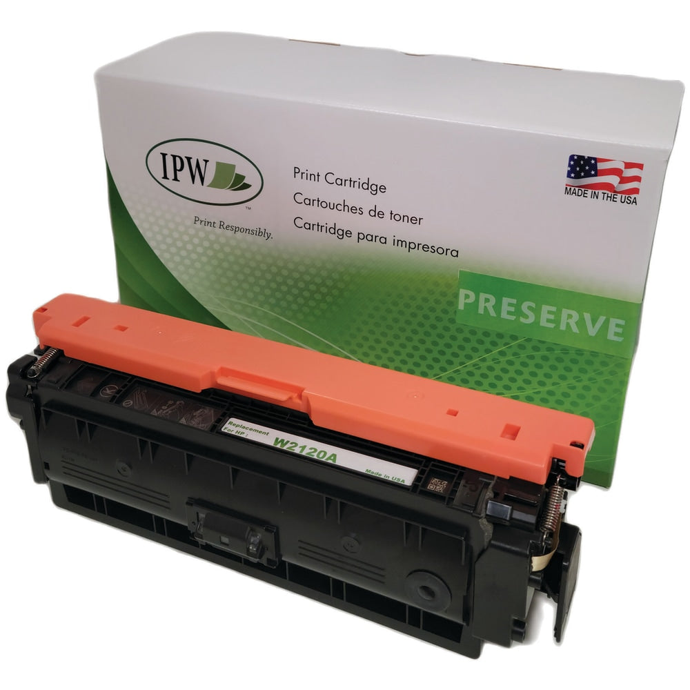 IPW Preserve Remanufactured Black Toner Cartridge Replacement For HP W2120A, W2120AN-ODP