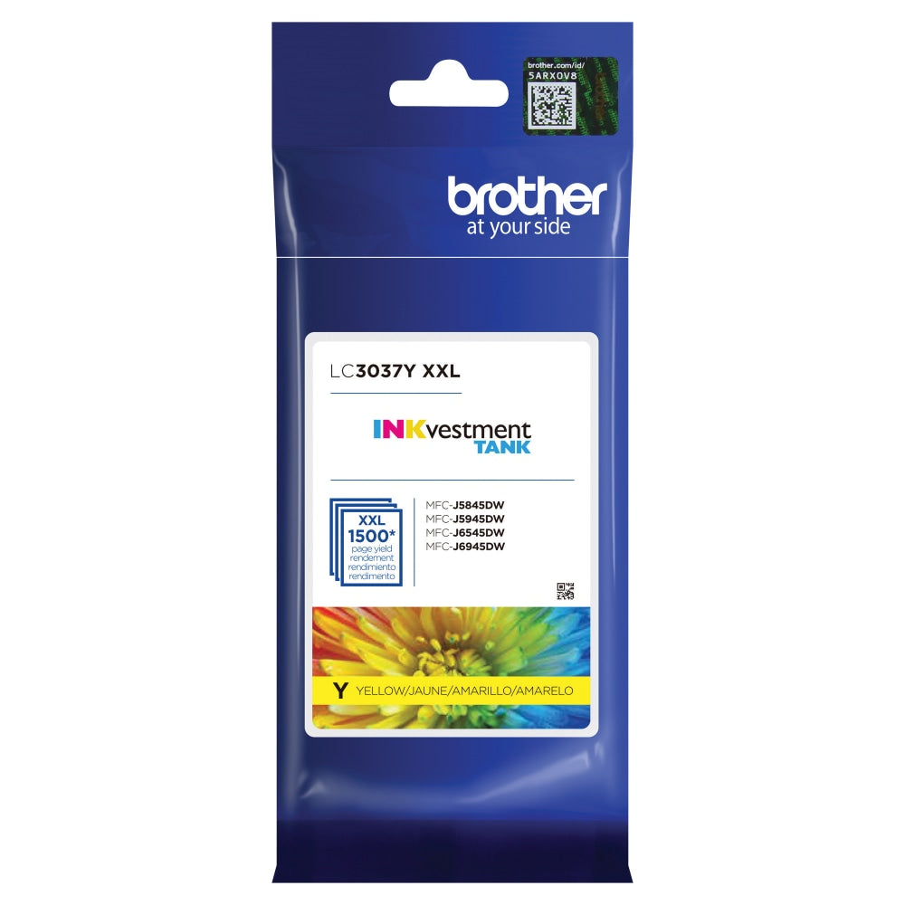 Brother LC3037 Yellow Super-High-Yield Ink Cartridge