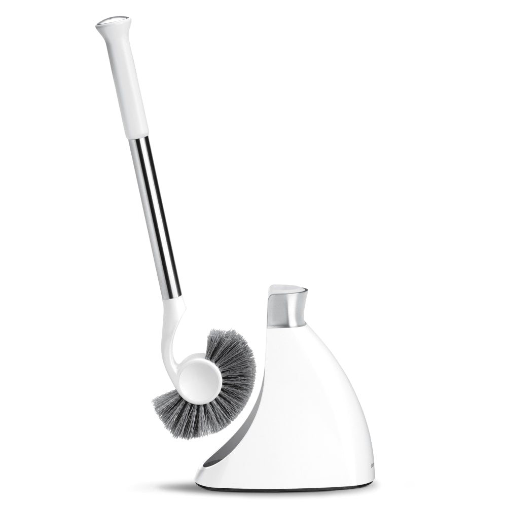 simplehuman Slim Toilet Brush, White