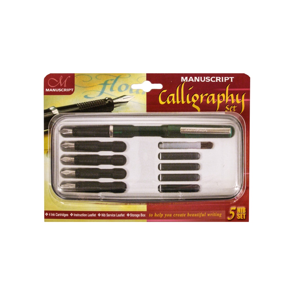 Manuscript 5-Nib Calligraphy Set