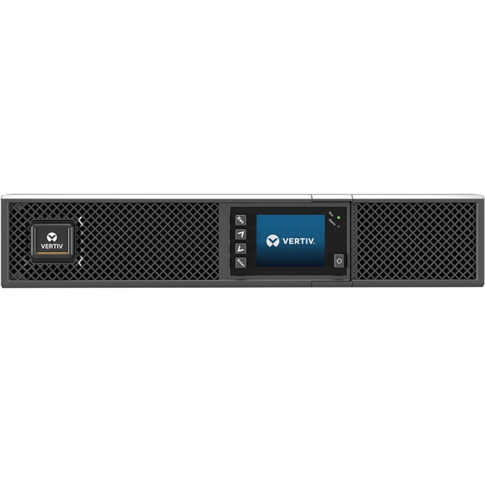 Vertiv Liebert GXT5 UPS - 3kVA/3kW 208V | Online Rack Tower Energy Star L6-30P - Double Conversion| 2U| Optional RDU101 Card , Color/Graphic LCD| 3-Year Warranty