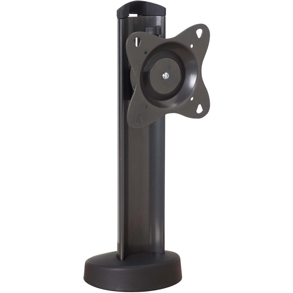 Chief Small Bolt-Down Monitor Mount Table Stand - For Displays 18-30in - Black - 30 lb Load Capacity - 16.1in Height x 6.9in Depth