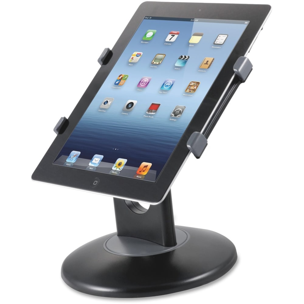 Kantek 7in-10in Tablet Stand - Horizontal, Vertical - 7.5in x 7.5in x 2.5in x - ABS Plastic - 1 Each - Black