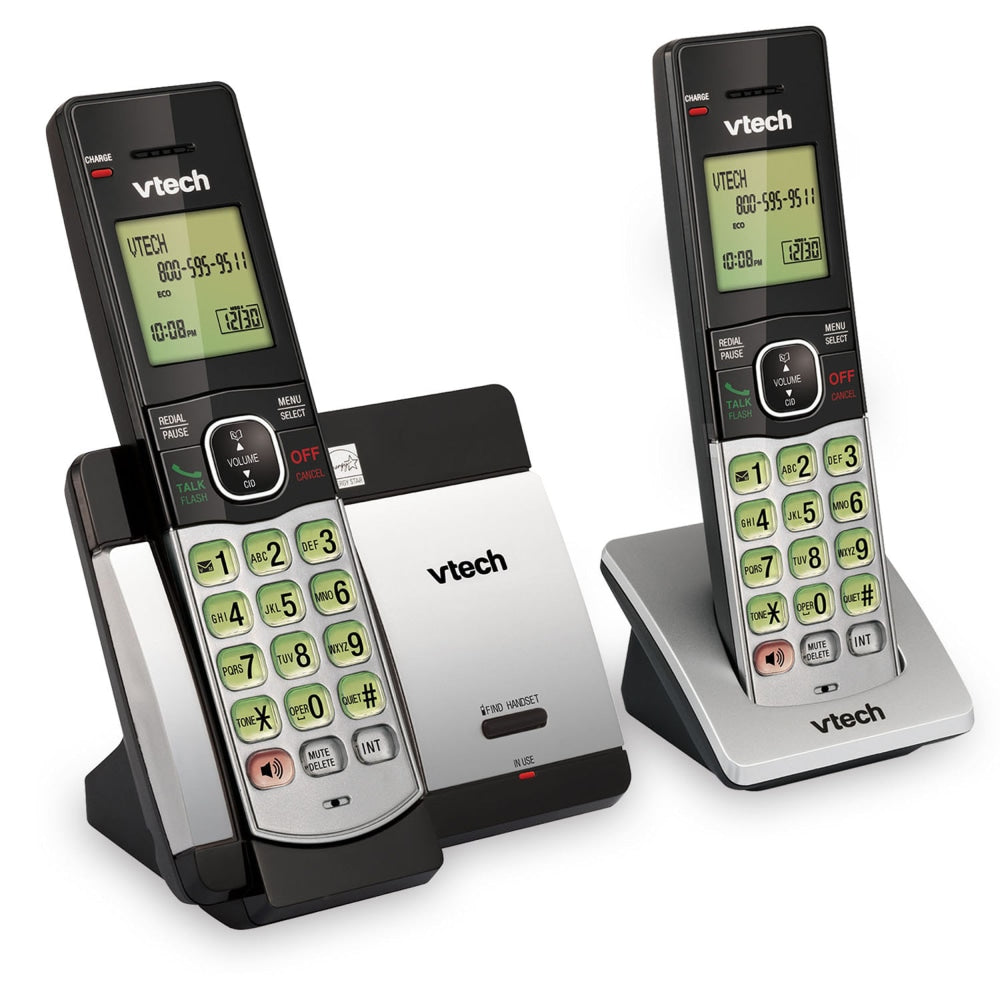 VTech CS5119-2 DECT 6.0 Expandable Cordless Phone With Digital Answering System