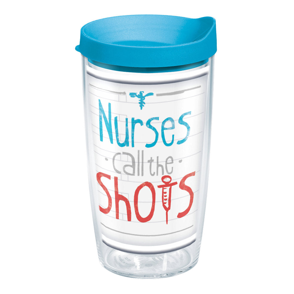 Tervis Tumbler With Lid, 16 Oz, Nurses Call The Shots