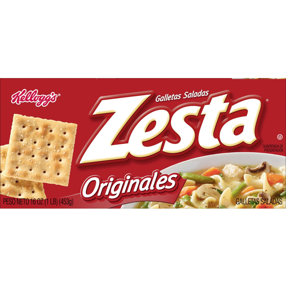 Kelloggs Zesta Saltine Crackers - Original - 16 oz - 1 Box