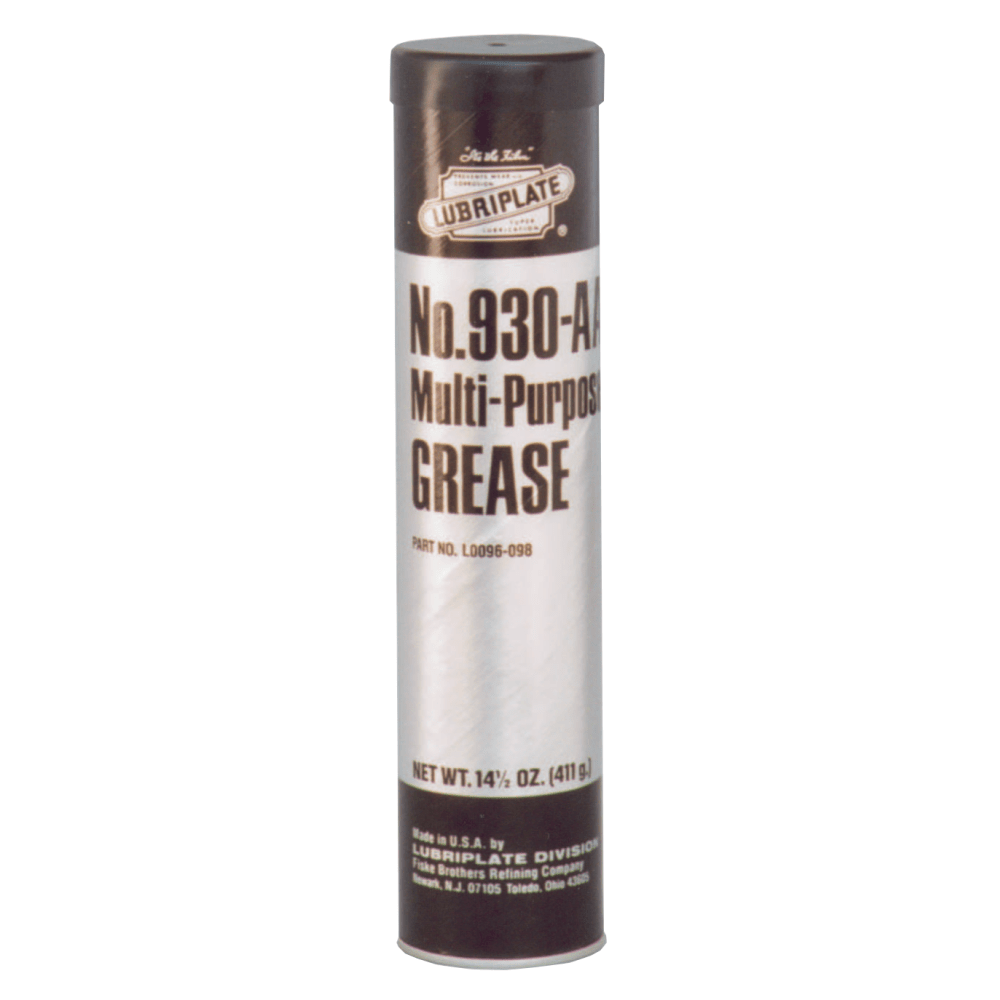 930 Series Multi-Purpose Grease, 14 1/2 oz, Cartridge, NLGI Grade 1