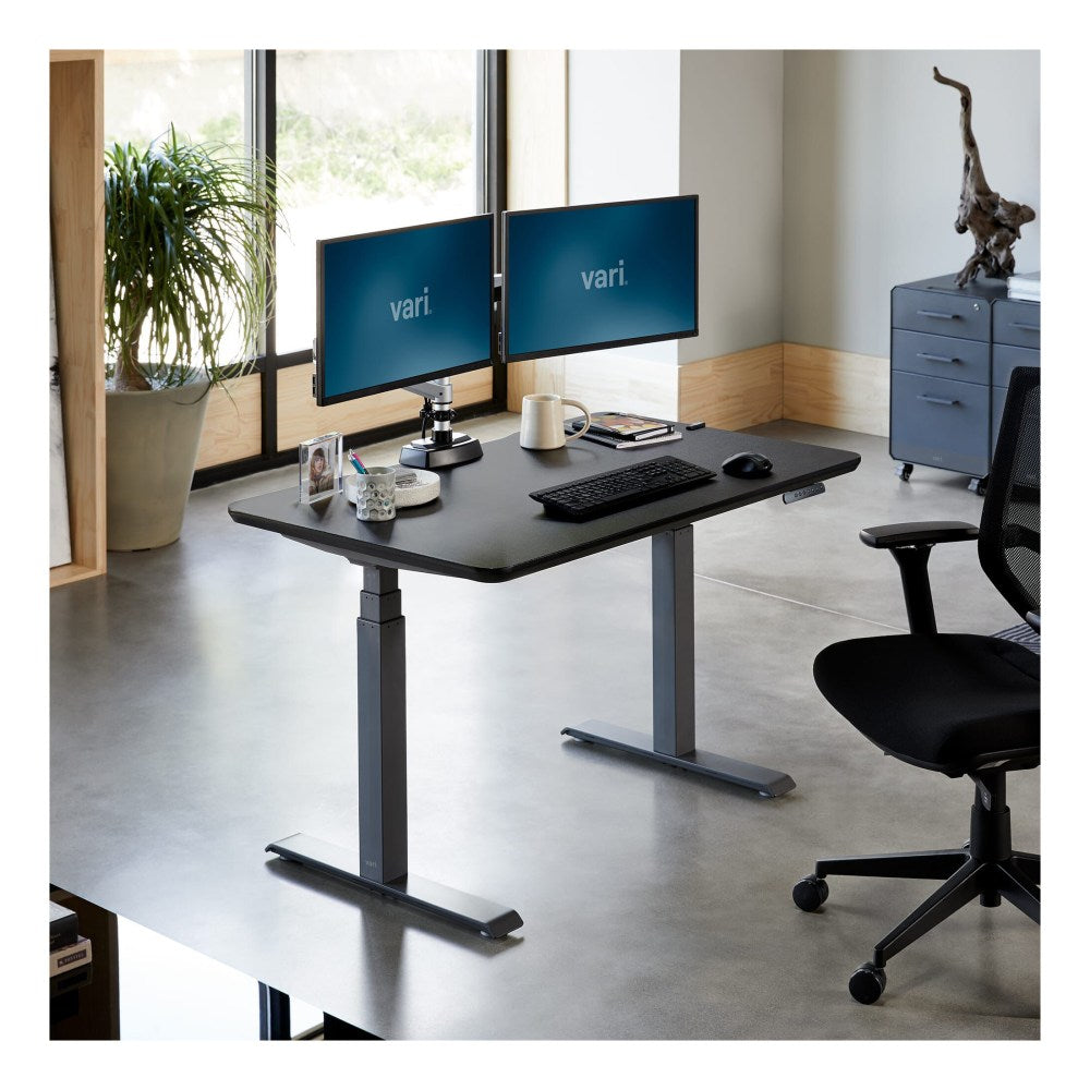 Vari Electric 48inW Standing Desk, Black