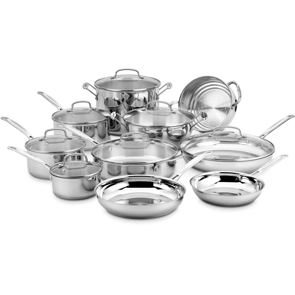 Cuisinart Chef's Classic Cookware Set, Silver