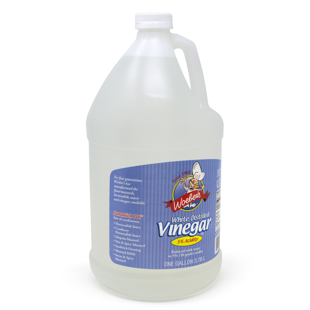 WOEBERs White Distilled Vinegar Bottle, 1 Gallon