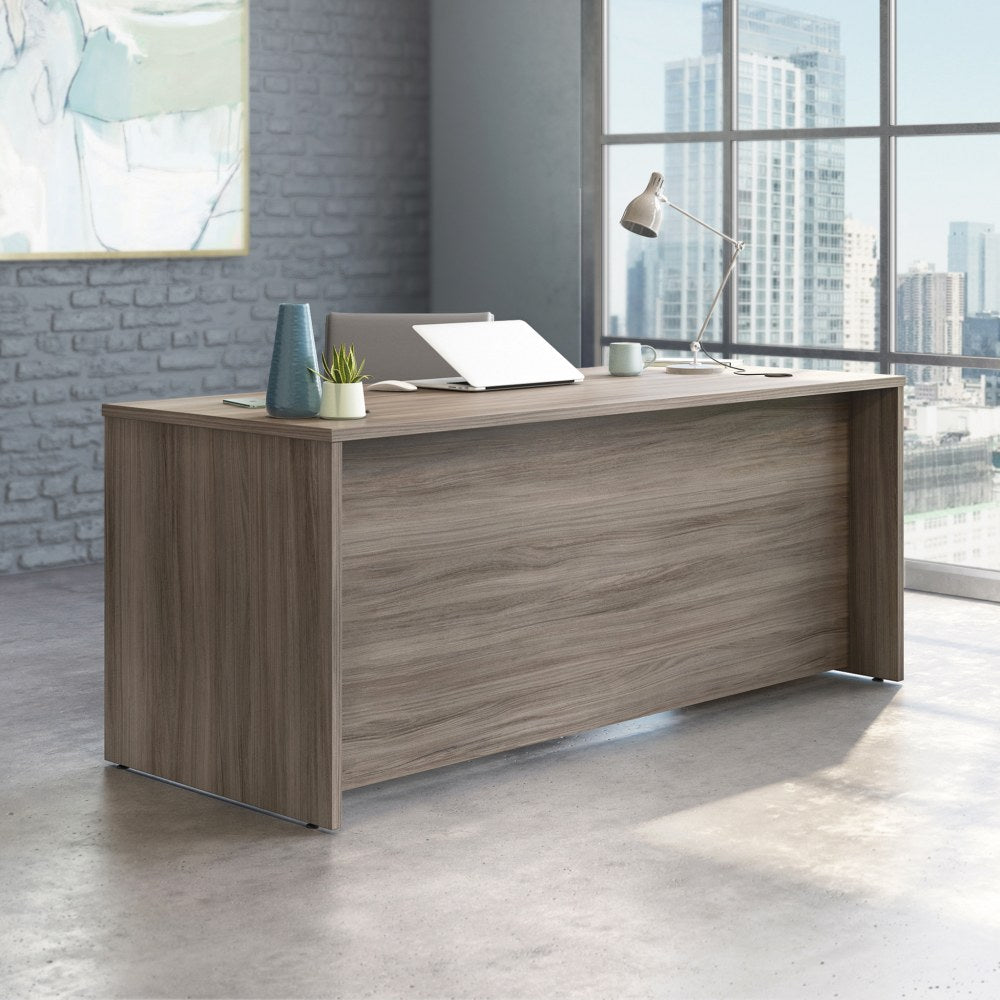 Sauder Affirm 72inW Computer Desk, Hudson Elm