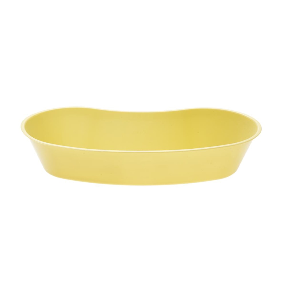 Medline Plastic Emesis Basins, Oblong, 16 Oz, Gold, Pack Of 250